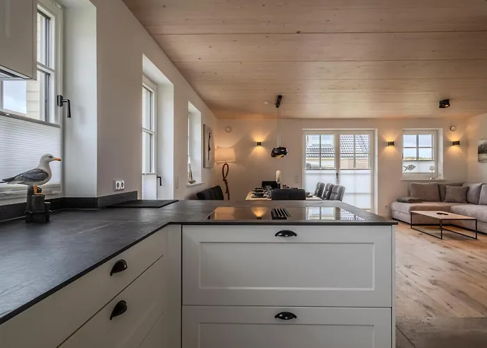 度假居 Doppelhaushaelfte Strandgut 4 Sylt