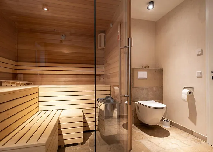 Doppelhaushaelfte Strandgut 4 度假居